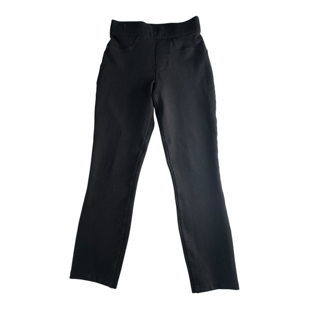 SPANX Size XS The Perfect Crop Spandex Pant Back Pocket Black‎ Slimming Shape